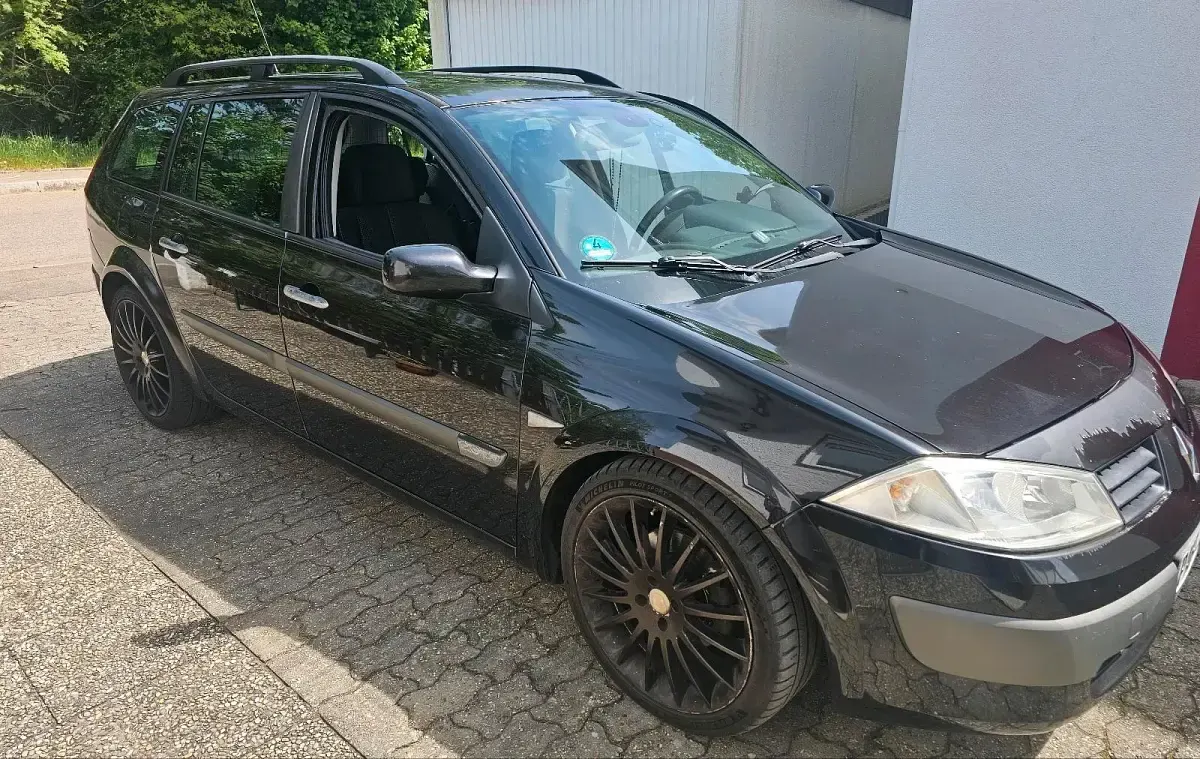 Gebraucht Renault Mégane GrandTour 135 PS (99 kW) 2005 Schwarz Kombi