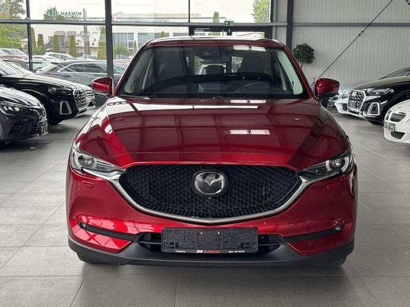 Soul red crystal m Gebraucht 2021 Mazda CX-5 Sports-Line SUV | 25.990 € (Fairer Preis) - Bild 1/3