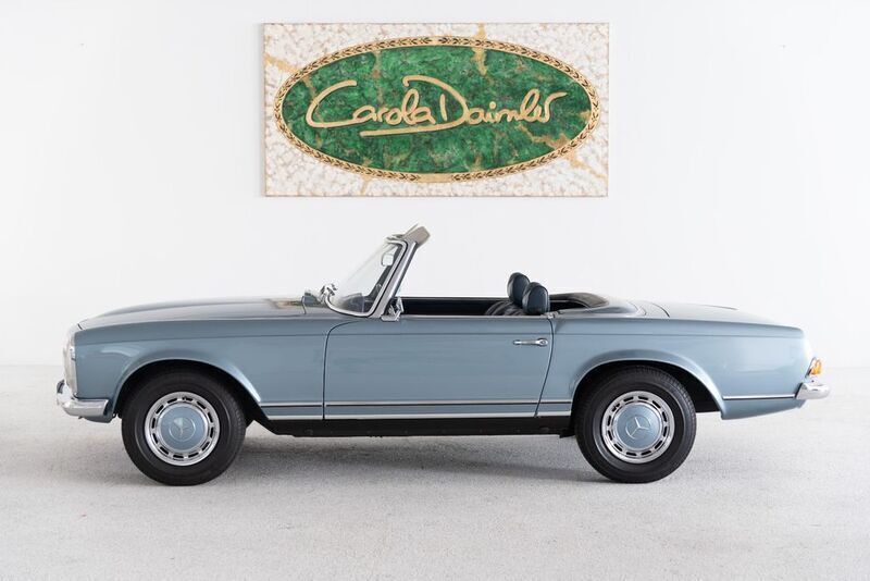 Gebraucht Mercedes SL280 170 PS (125 kW) 1968 Blau Cabrio