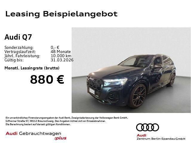 Waitomoblau metallic Gebraucht 2025 Audi Q7 S-Line SUV | 88.670 € - Bild 1/3