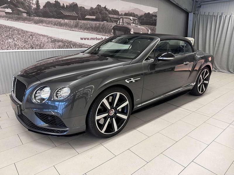 Gebraucht Bentley Continental GT Convertible 528 PS (388 kW) 2017 Anthracite Cabrio
