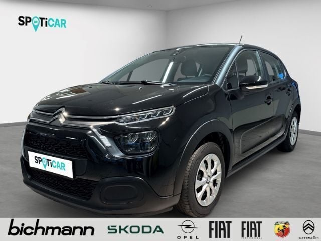 Schwarz Gebraucht 2022 Citroën C3 Feel Kleinwagen | 11.590 € (Guter Preis) - Bild 1/4
