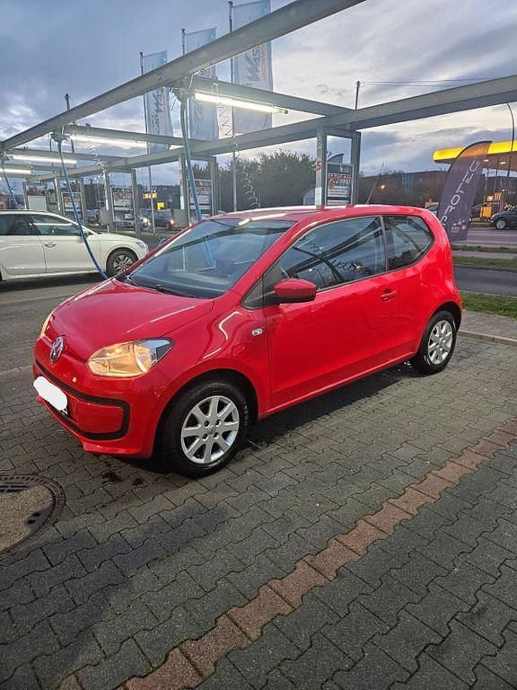 Rot Gebraucht 2012 VW up! move up! Kleinwagen | 3.700 € (Fairer Preis) - Bild 1/4