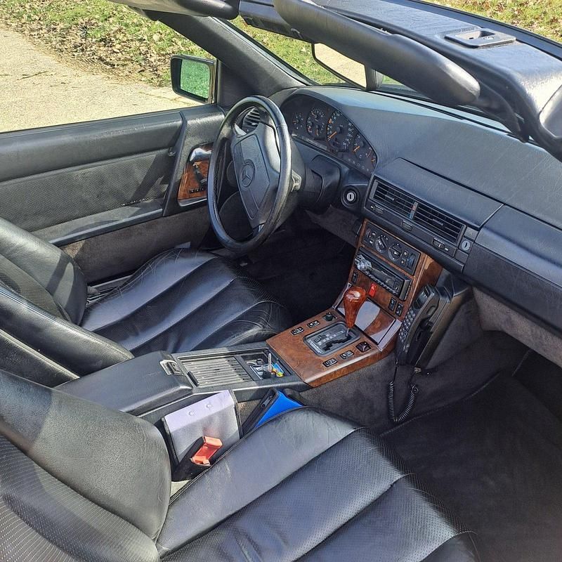 Gebraucht Mercedes SL500 326 PS (239 kW) 1992 Schwarz Cabrio