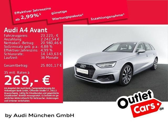 Florettsilber metallic Gebraucht 2021 Audi A4 Ambiente Kombi | 23.223 € (Guter Preis) - Bild 1/1