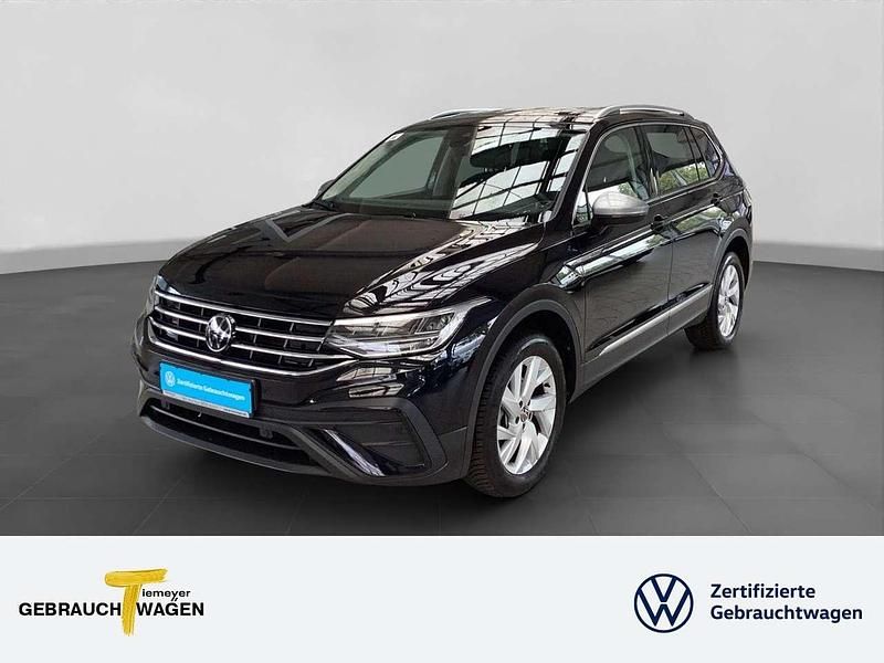 Schwarz Gebraucht 2024 VW Tiguan Allspace Life SUV | 32.210 € (Superpreis) - Bild 1/4