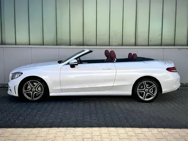 Gebraucht Mercedes C400 AMG line 333 PS (244 kW) 2020 Weiß Cabrio