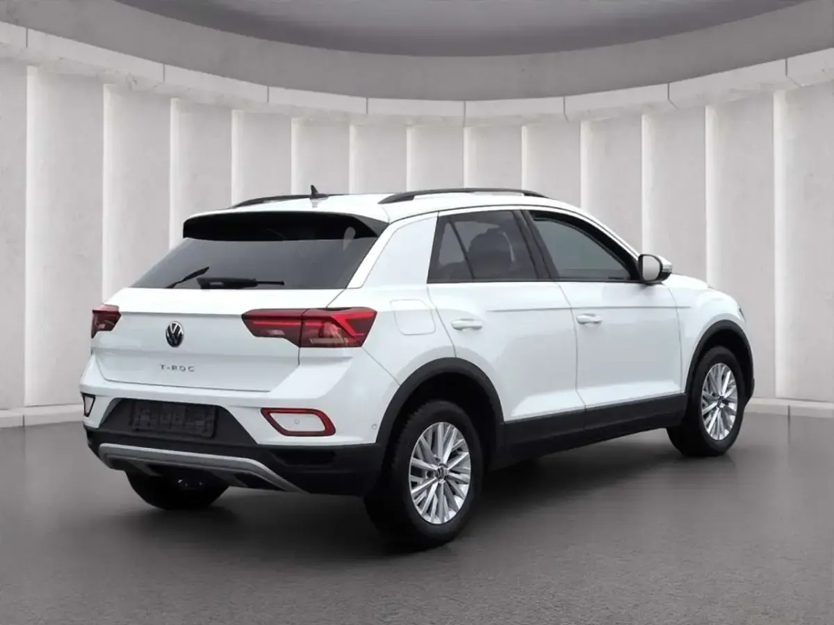 Gebraucht VW T-Roc Life 116 PS (85 kW) 2024 Weiss SUV