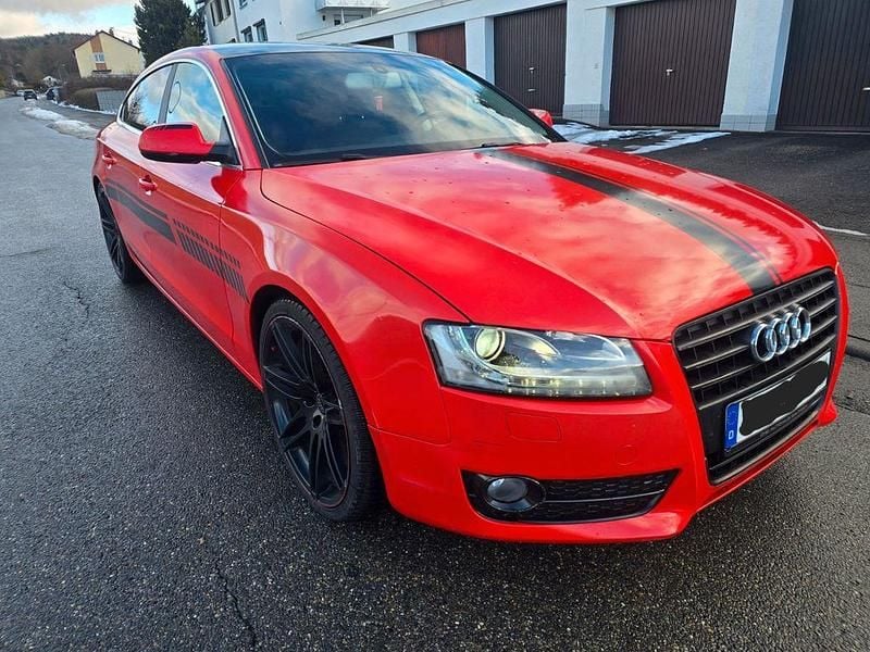 Rot Gebraucht 2010 Audi A5 Sportback Sport Kleinwagen | 7.700 € (Guter Preis) - Bild 1/4