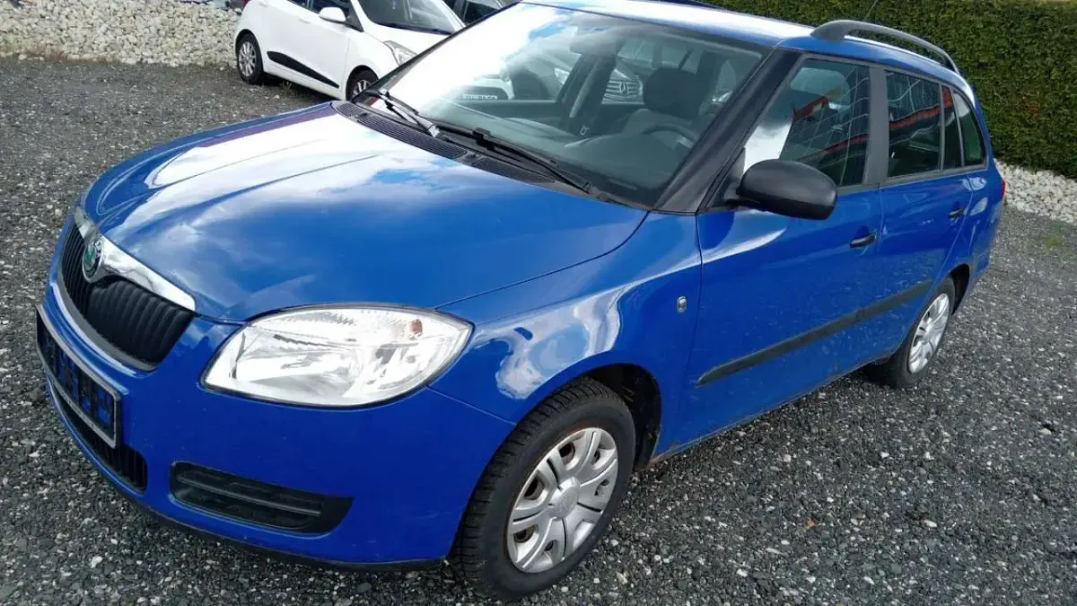 Gebraucht Skoda Fabia 69 PS (50 kW) 2009 Blau Kombi