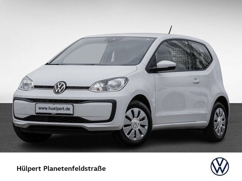 Weiß Gebraucht 2021 VW up! move up! Kleinwagen | 6.555 € (Superpreis) - Bild 1/4