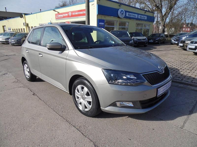 Beige Gebraucht 2016 Skoda Fabia Joy Kleinwagen | 9.990 € (Fairer Preis) - Bild 1/4