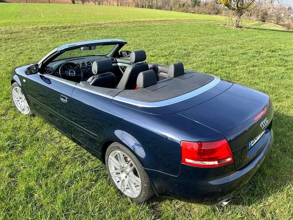 Gebraucht Audi Cabriolet 163 PS (119 kW) 2007 Blau Cabrio