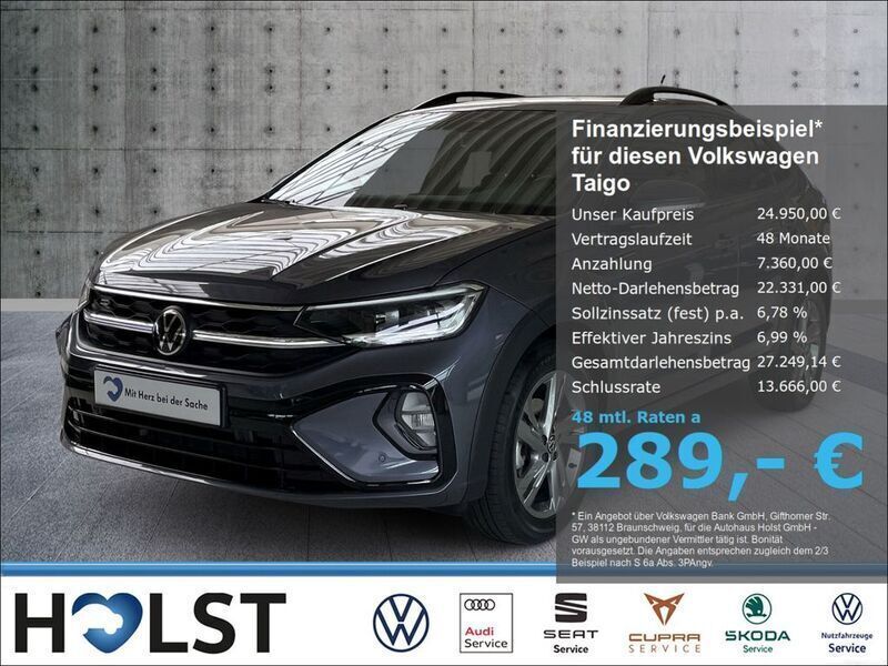 Grau Gebraucht 2022 VW Taigo IQ Drive SUV | 24.950 € (Etwas zu teuer) - Bild 1/4