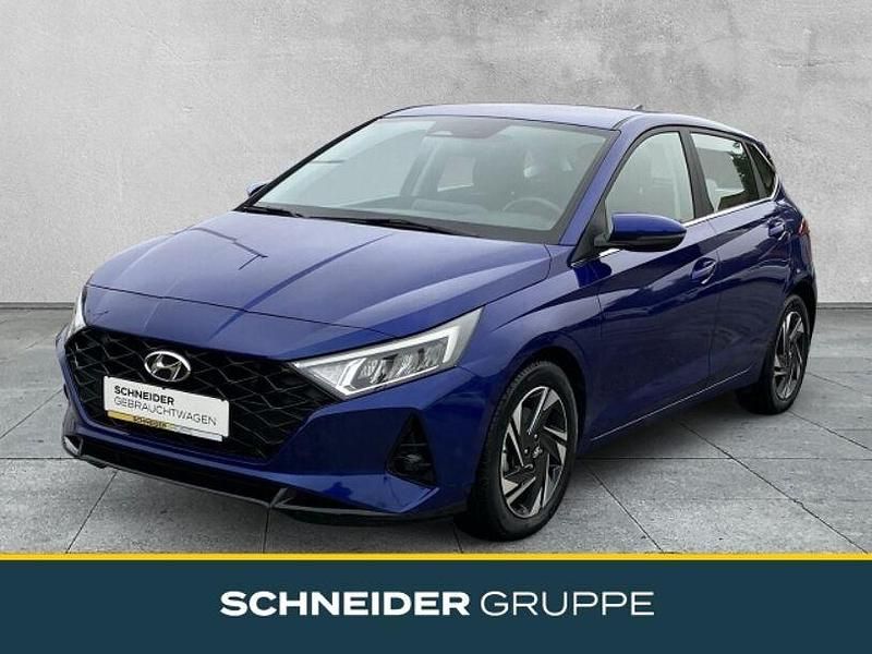 Gebraucht Hyundai i20 Trend 101 PS (74 kW) 2023 Blau Limousine
