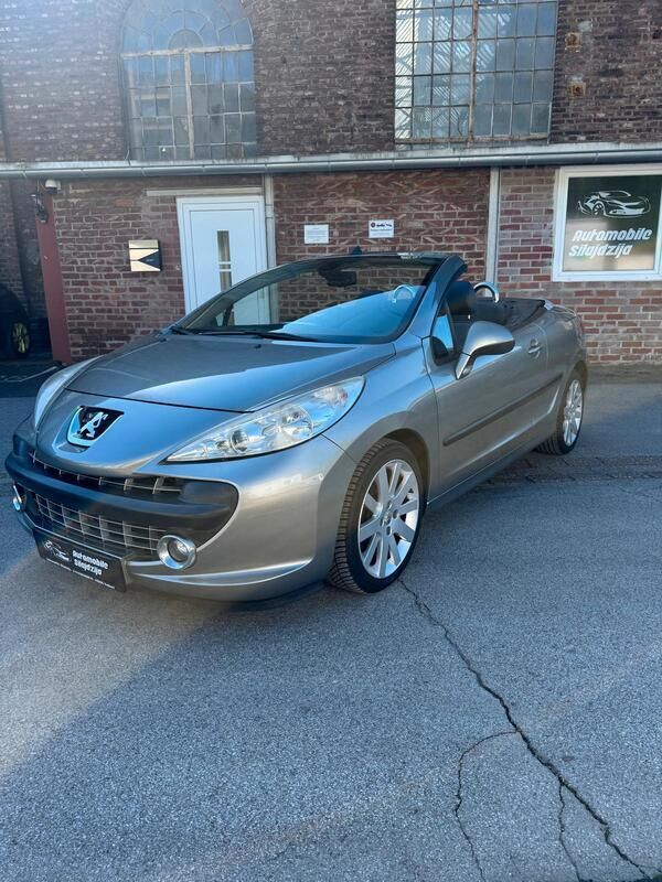 Grau Gebraucht 2008 Peugeot 207 Sport Cabrio | 2.900 € (Fairer Preis) - Bild 1/4