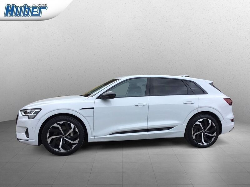Gebraucht Audi e-tron Advanced 300 kW (408 PS) 2021 Weiß metallic SUV
