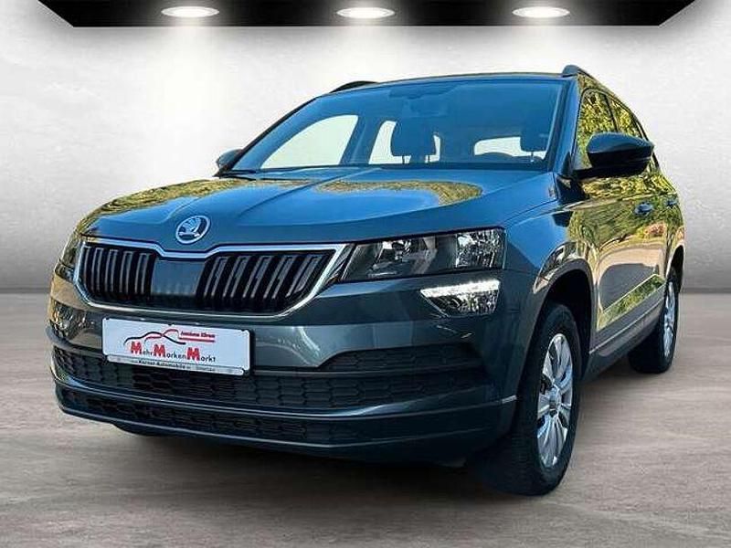 Quarzgrau metallic Gebraucht 2020 Skoda Karoq Active SUV | 17.990 € (Fairer Preis) - Bild 1/4
