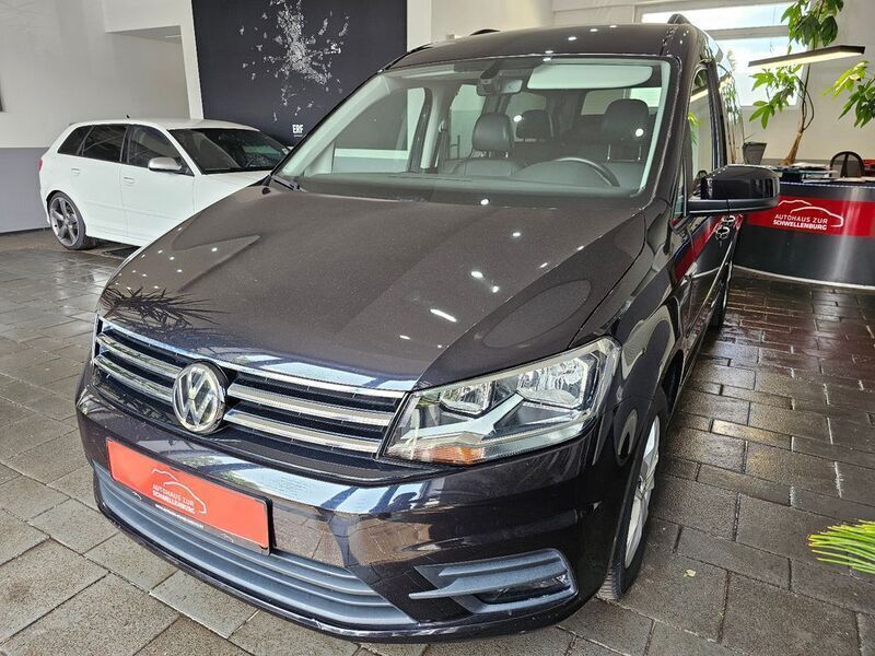 Schwarz Gebraucht 2018 VW Caddy Maxi Van / Kleinbus | 19.900 € - Bild 1/4