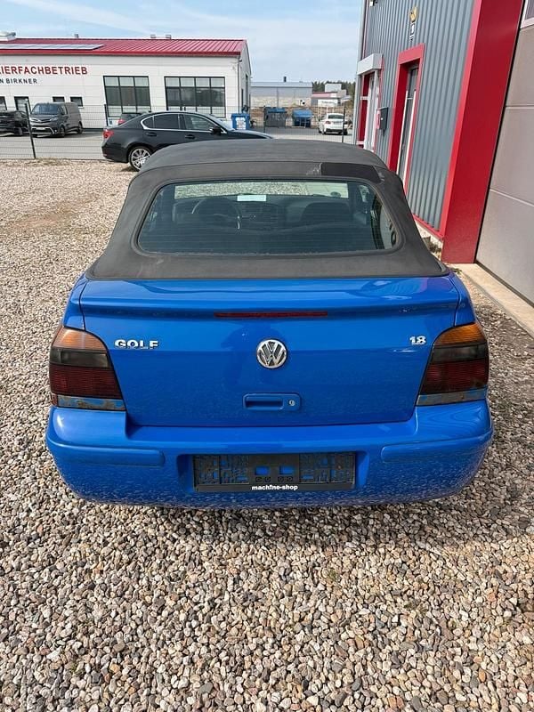 Gebraucht VW Golf Cabriolet 101 PS (74 kW) 1998 Blau Cabrio