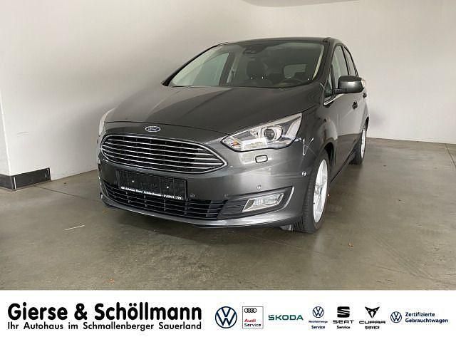 Grau Gebraucht 2019 Ford C-MAX Titanium Van / Kleinbus | 9.500 € (Superpreis) - Bild 1/4
