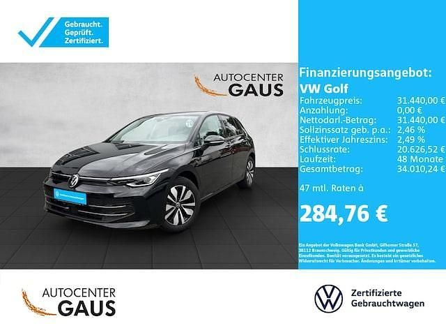 Schwarz Gebraucht 2024 VW Golf VIII Goal Limousine | 31.440 € - Bild 1/2