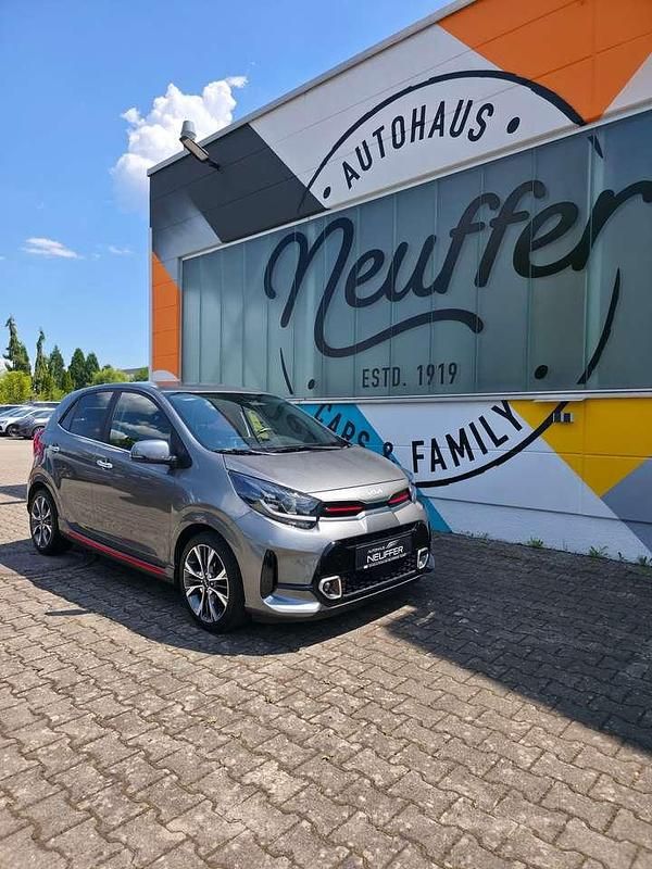 Grau Gebraucht 2022 Kia Picanto GT-Line Kleinwagen | 16.400 € (Fairer Preis) - Bild 1/3
