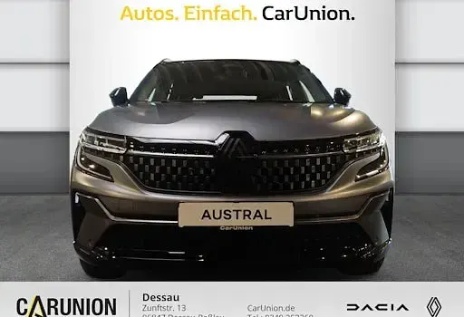 Neu Renault Austral Iconic Esprit Alpine 158 PS (116 kW) 2025 Dolomitgrau, black pearlschwarz metallic SUV