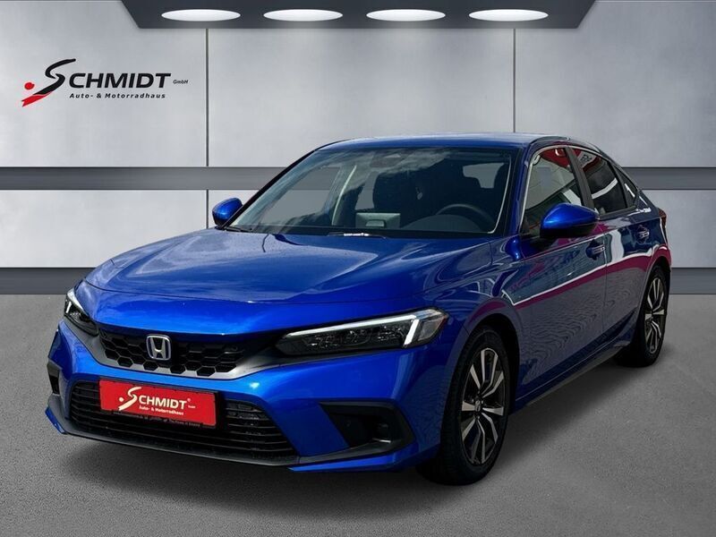 Blau Neu 2024 Honda Civic Elegance Limousine | 33.490 € (Guter Preis) - Bild 1/4