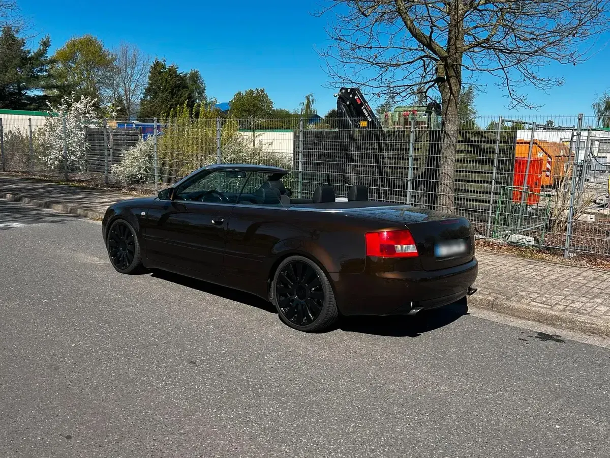 Gebraucht Audi A4 Cabriolet 163 PS (119 kW) 2003 Braun Cabrio