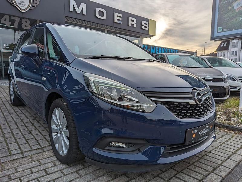 Gebraucht Opel Zafira Business Edition 120 PS (88 kW) 2017 Blau Van / Kleinbus