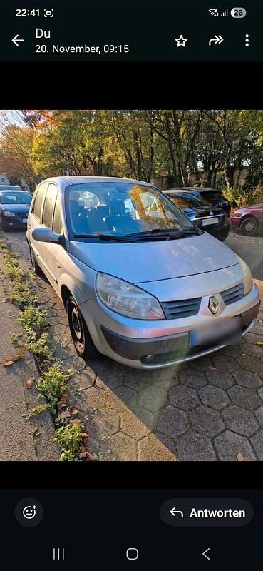 Silber Gebraucht 2005 Renault Scénic II Van / Kleinbus | 500 € - Bild 1/4