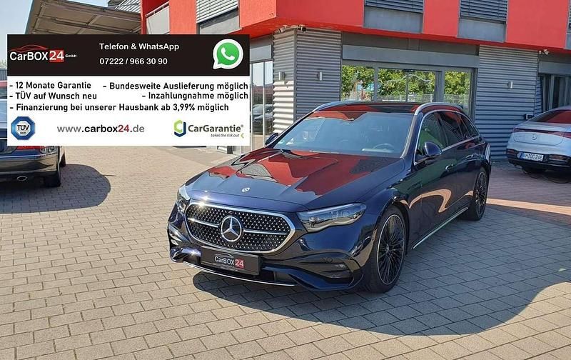 Nautikblau Gebraucht 2024 Mercedes E220 Advanced Plus Kombi | 53.750 € (Etwas zu teuer) - Bild 1/4