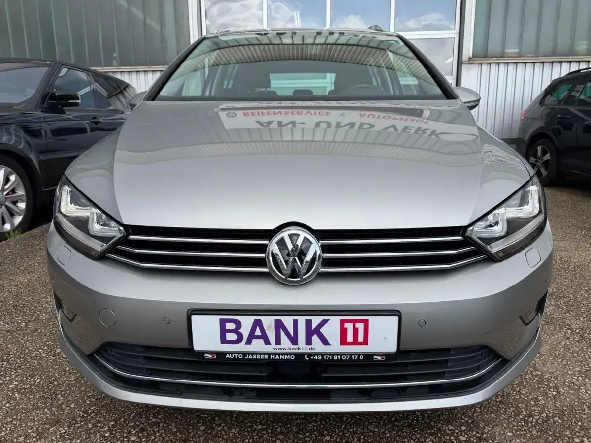 Gebraucht VW Golf Sportsvan Highline 150 PS (110 kW) 2017 Silber Van / Kleinbus