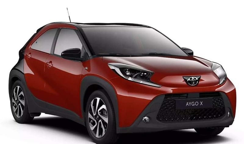 Chili red/night sky black Neu 2025 Toyota Aygo Kleinwagen | 16.290 € - Bild 1/3