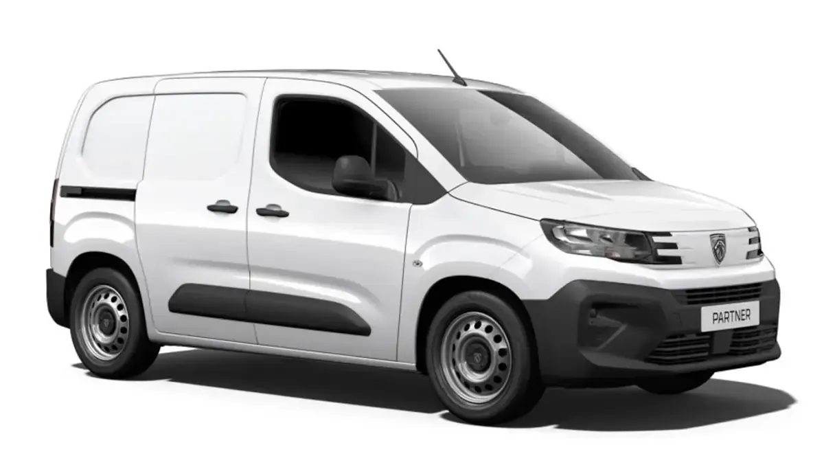 Ny Peugeot Partner 102 HK (75 kW) 2026 Hvid MPV