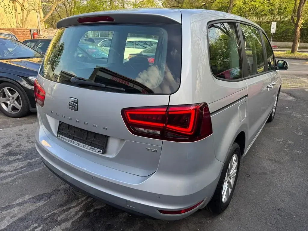 Gebraucht Seat Alhambra Style 150 PS (110 kW) 2016 Silber Van / Kleinbus