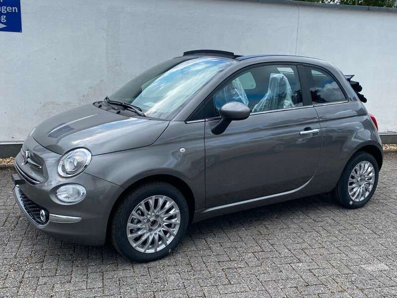 Grau Neu 2024 Fiat 500C Dolcevita Cabrio | 19.480 € (Fairer Preis) - Bild 1/4