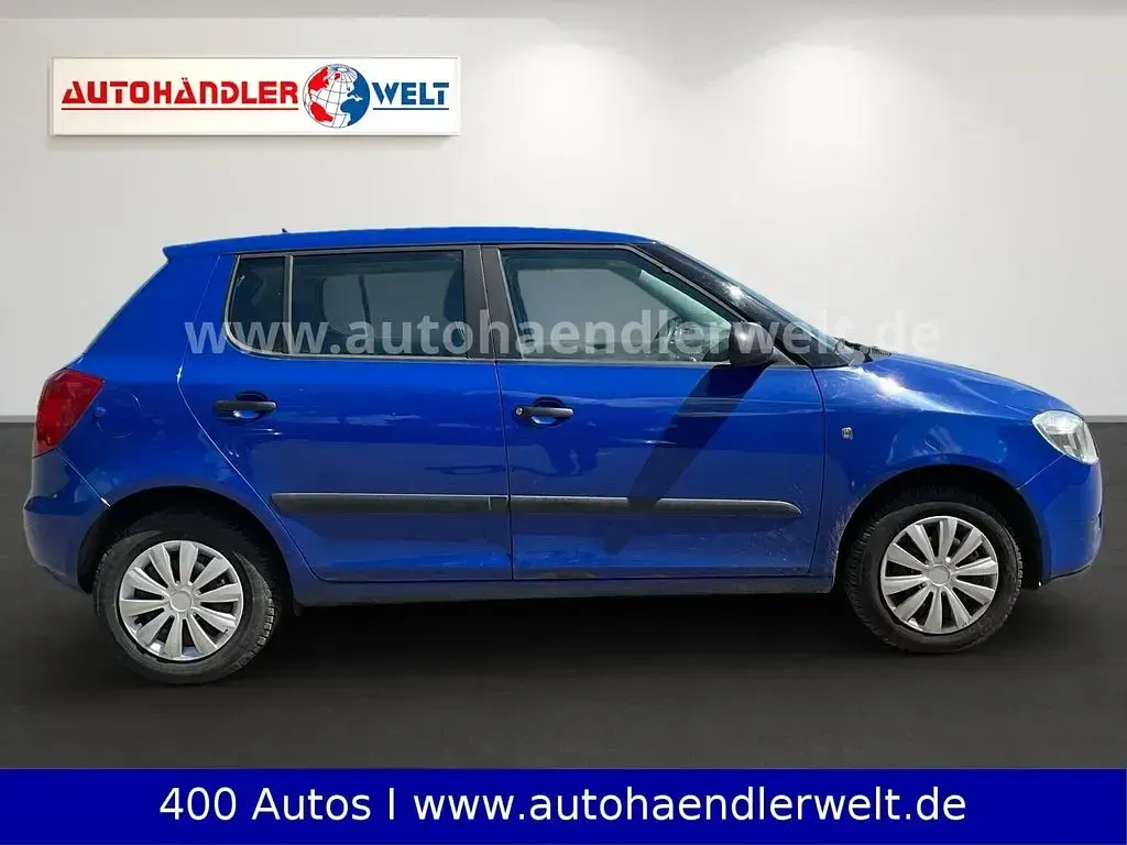 Usata Skoda Fabia Ambiente 69 CV (50 kW) 2009 Blu Berlina
