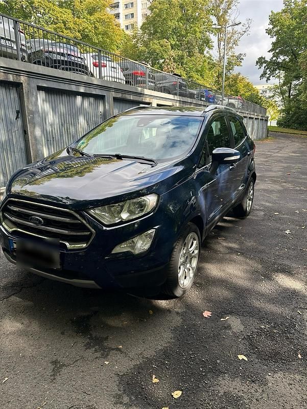 Blau Gebraucht 2020 Ford Ecosport Titanium SUV | 13.800 € (Fairer Preis) - Bild 1/4