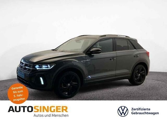 Indiumgrau metallic Gebraucht 2024 VW T-Roc R-line SUV | 37.610 € (Teuer) - Bild 1/3