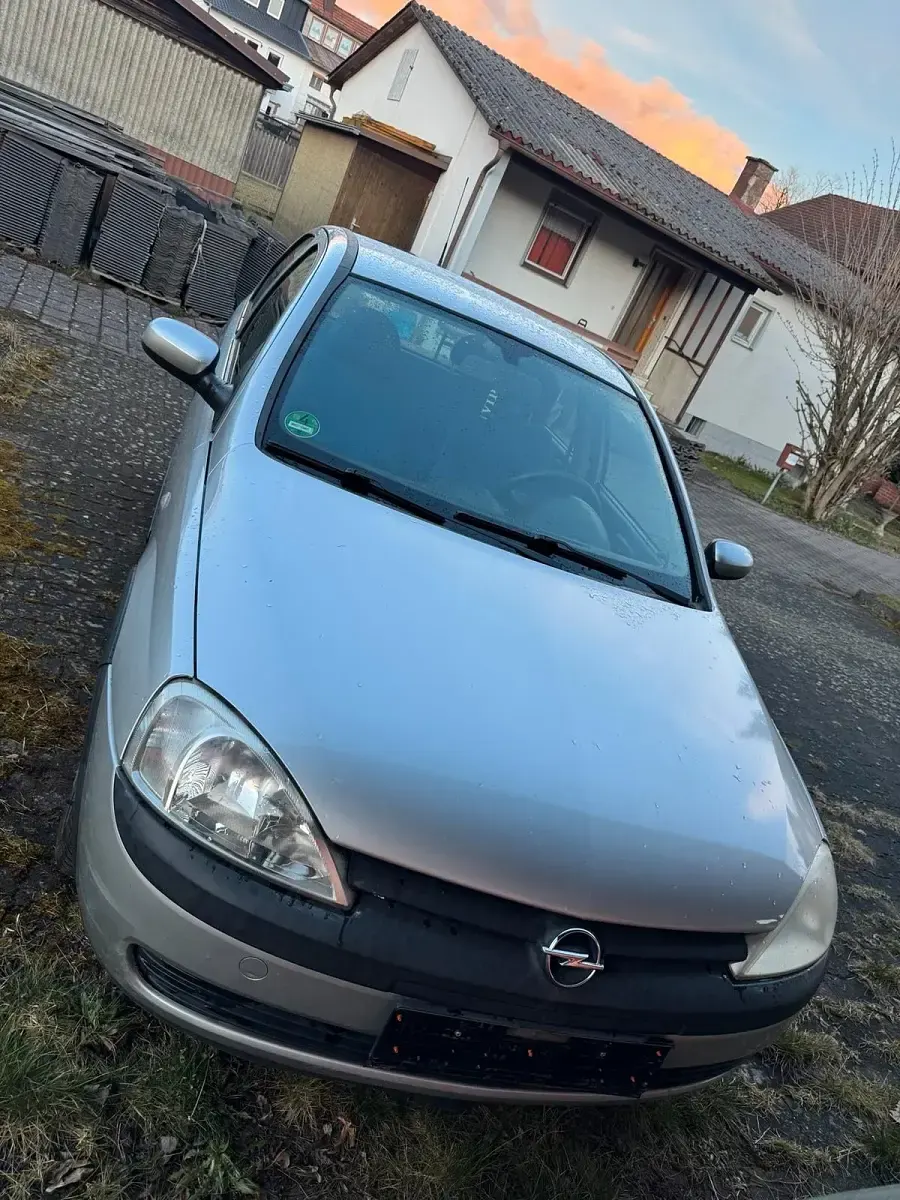 Gebraucht Opel Corsa 2002 Grau Kleinwagen