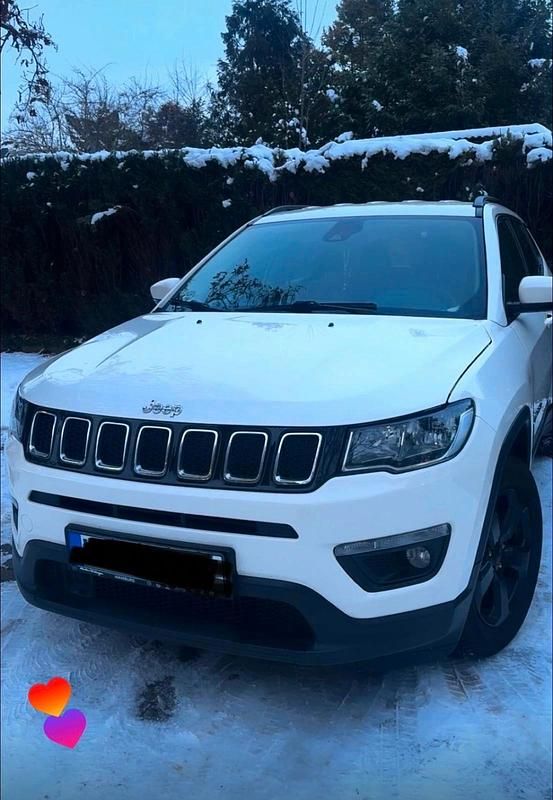 Gebraucht Jeep Compass Longitude 140 PS (102 kW) 2018 Weiß SUV