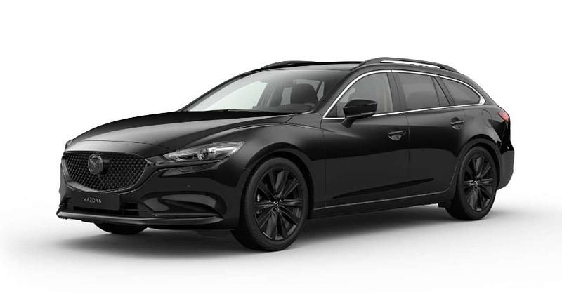 Jet black Gebraucht 2024 Mazda 6 Homura-Line Kombi | 30.885 € (Guter Preis) - Bild 1/4