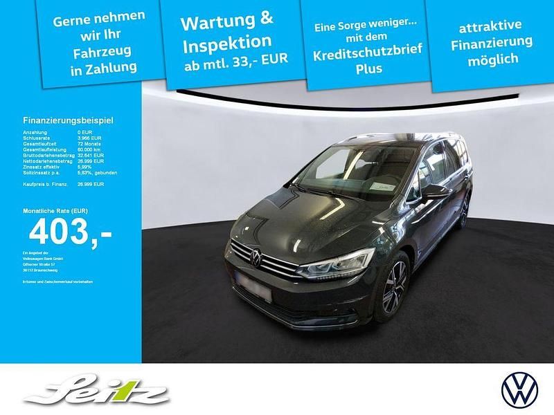 Grau Gebraucht 2022 VW Touran Highline Van / Kleinbus | 26.999 € (Fairer Preis) - Bild 1/3