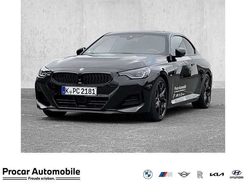 Black sapphire Gebraucht 2024 BMW 218 M Sport Coupé | 43.990 € - Bild 1/4