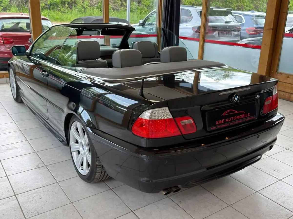 Gebraucht BMW 320 Cabriolet M Sport 170 PS (125 kW) 2005 Schwarz Cabrio