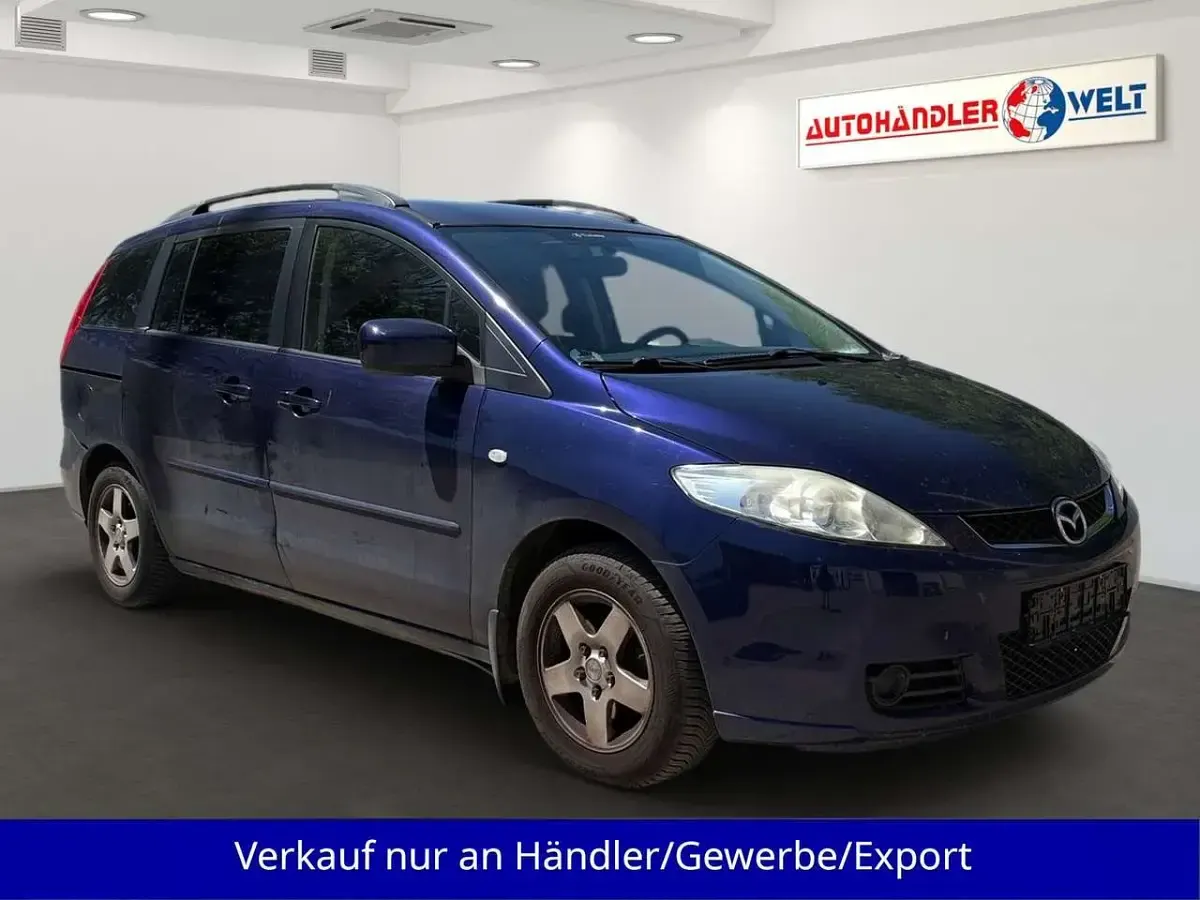 Gebraucht Mazda 5 145 PS (106 kW) 2007 Blau Van / Kleinbus