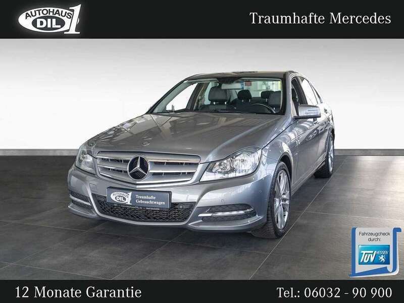 Silber Gebraucht 2012 Mercedes C180 Avantgarde Limousine | 12.450 € (Etwas zu teuer) - Bild 1/3