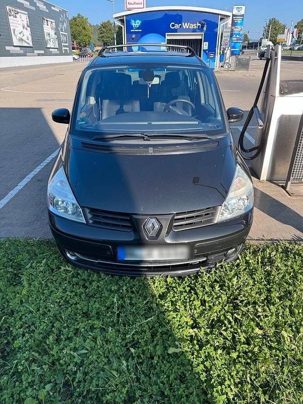 Schwarz Gebraucht 2007 Renault Espace Dynamique Van / Kleinbus | 1.750 € (Superpreis) - Bild 1/4